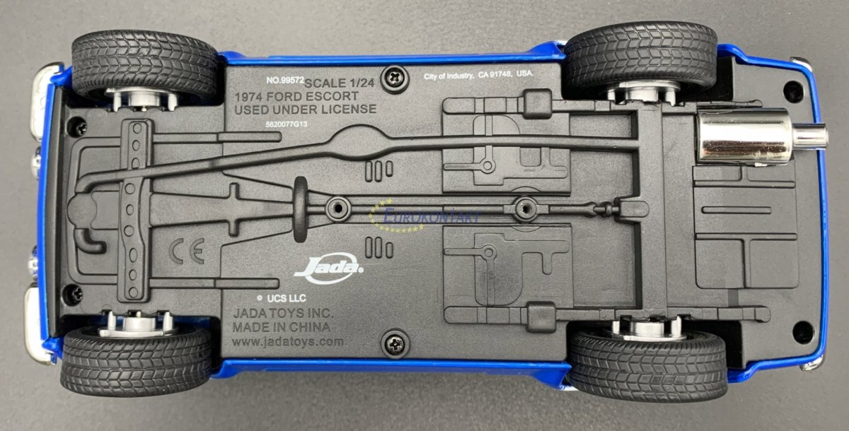 Jada - Fast & Furious Ford Escort 1974, 253203024, + 8 Anni, Scala 1:24 :  : Giochi e giocattoli